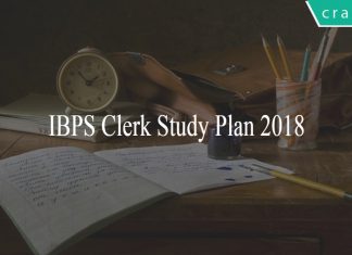 IBPS Clerk study plan 2018