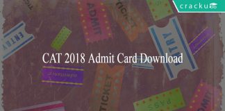 CAT 2018 admit card download