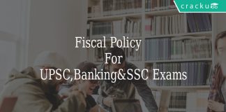 Fiscal Policy\n For\nUPSC,Banking&SSC Exams