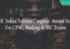 List Of Indian National Congress Annual Sessions For UPSC, Banking & SSC Exams