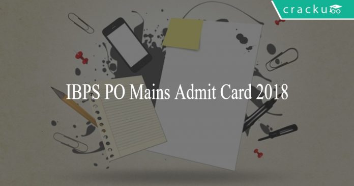 IBPS PO Mains Amit Card 2018