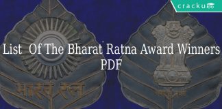 List Of The Bharat Award Winners PDF