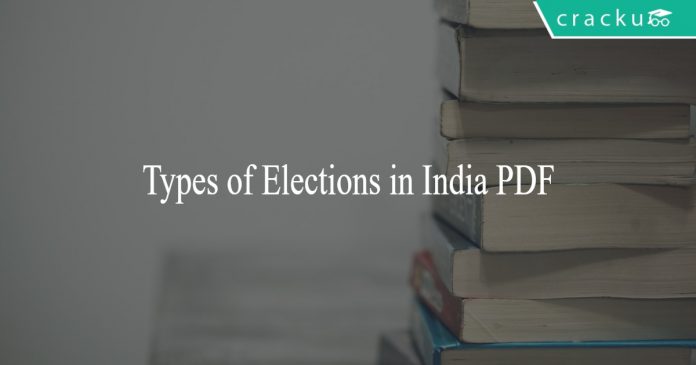 Types of Elections in India