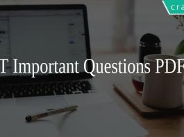 IIFT Important Questions PDF