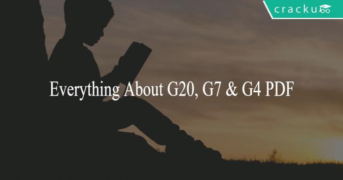 Everything About G20, G7 & G4 PDF