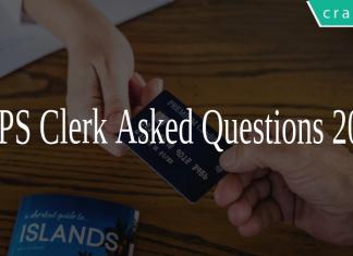 IBPS Clerk Asked Questions 2016