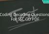 coding decoding questions for ssc gd pdf