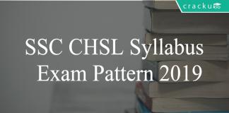 ssc chsl syllabus 2019
