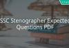 ssc stenographer expected questions pdf (edited)