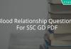 Blood Relationship Questions For SSC GD PDF