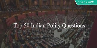 Top 50 Indian Polity Questions
