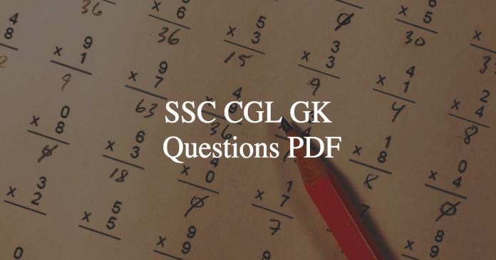 ssc cgl gk questions pdf