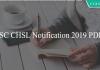 SSC CHSL Notification 2019 PDF