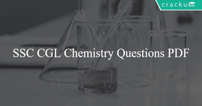SSC CGL Chemistry Questions PDF