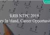 RRB NTPC salaray and job opportunities