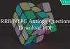 RRB NTPC Analogy Questions PDF