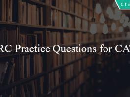 RC Practice Questions for CAT
