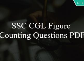 SSC CGL Figure Counting Questions PDF