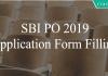 SBI PO 2019 Application Form Filling