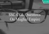 ssc cgl questions on mughal empire