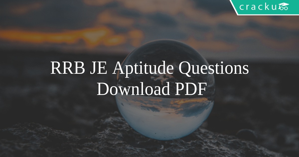 rrb-je-aptitude-questions-pdf-cracku
