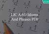 lic aao idioms and phrases pdf