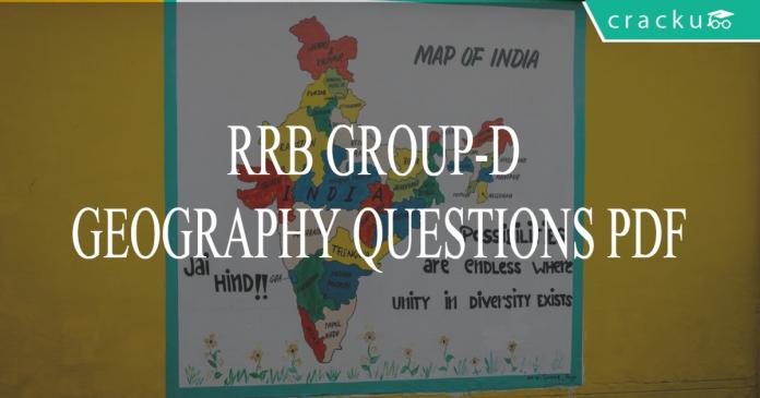 RRB GROUP-D GEOGRAPHY QUESTIONS PDF