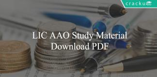 LIC AAO Study Material PDF