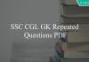 ssc cgl gk repeated questions pdf