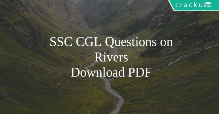 SSC CGL Questions on Rivers PDF