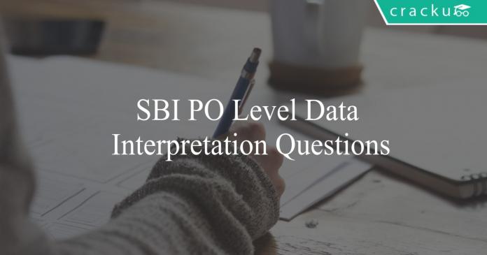 sbi po level data interpretation questions