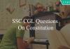 ssc cgl questions on constitution