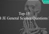 Top-15 RRB JE General Science Questions PDF