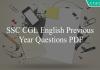 ssc cgl english previous year questions pdf