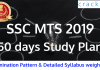 SSC MTS 2019 Preparation Strategy