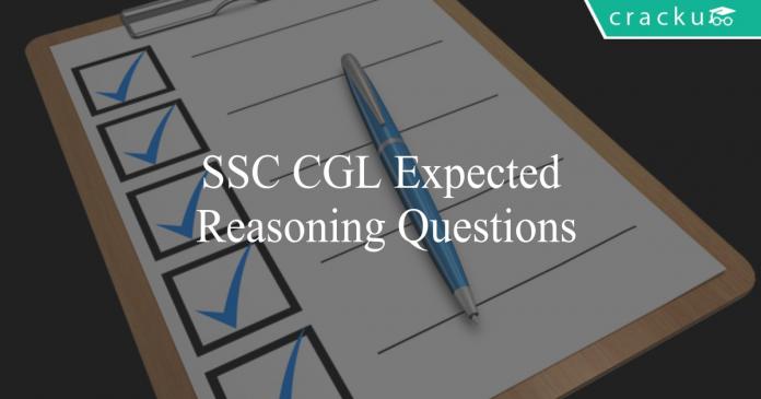 ssc cgl expected reasoning questions