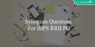 syllogism questions for ibps rrb po