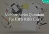 number series questions for ibps rrb clerk