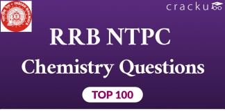 Top-100 RRB NTPC Chemistry