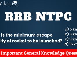RRB NTPC Expected GK Questions