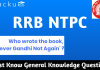 Top-15 RRB NTPC GK Questions PDF