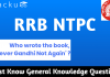 Top-15 RRB NTPC GK Questions