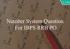 number system question for ibps rrb po