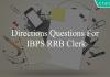 directions questions for ibps rrb clerk