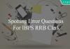 spotting error questions for ibps rrb clerk