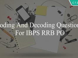 coding and decoding questions for ibps rrb po