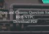 Pipes and Cisterns Questions for RRB NTPC PDF