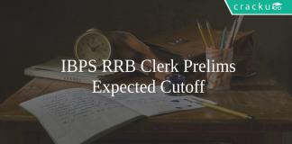 IBPS RRB Clerk Prelims Expected Cutoff 2019