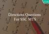 directions questions for ssc mt