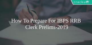 how to prepare ibps rrb clerk prelims-2019